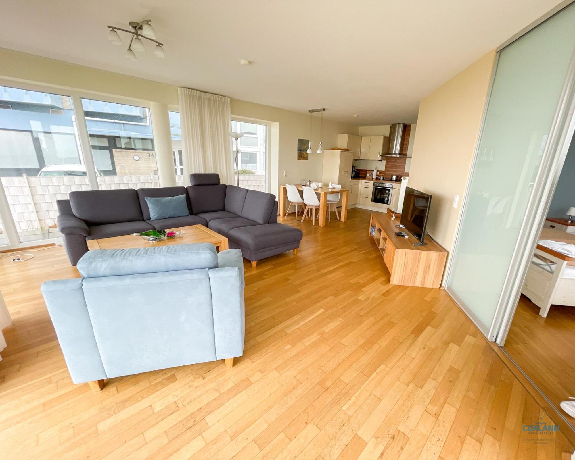 Haus Blue Ocean Wohnung 8 Cuxhaven Bagian luar foto