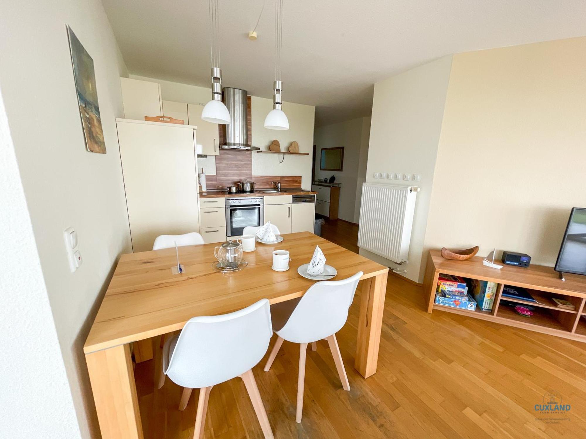 Haus Blue Ocean Wohnung 8 Cuxhaven Bagian luar foto