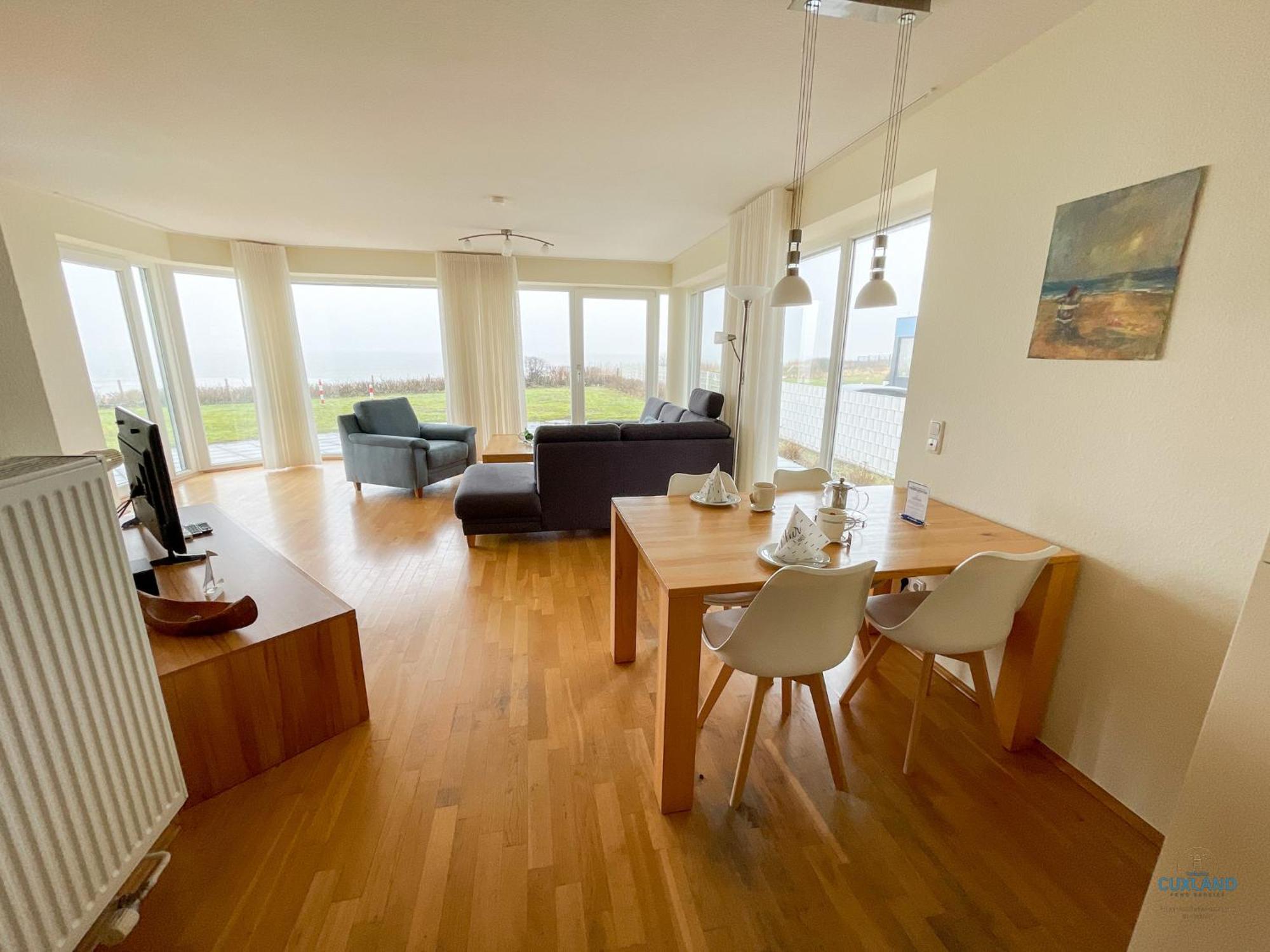 Haus Blue Ocean Wohnung 8 Cuxhaven Bagian luar foto