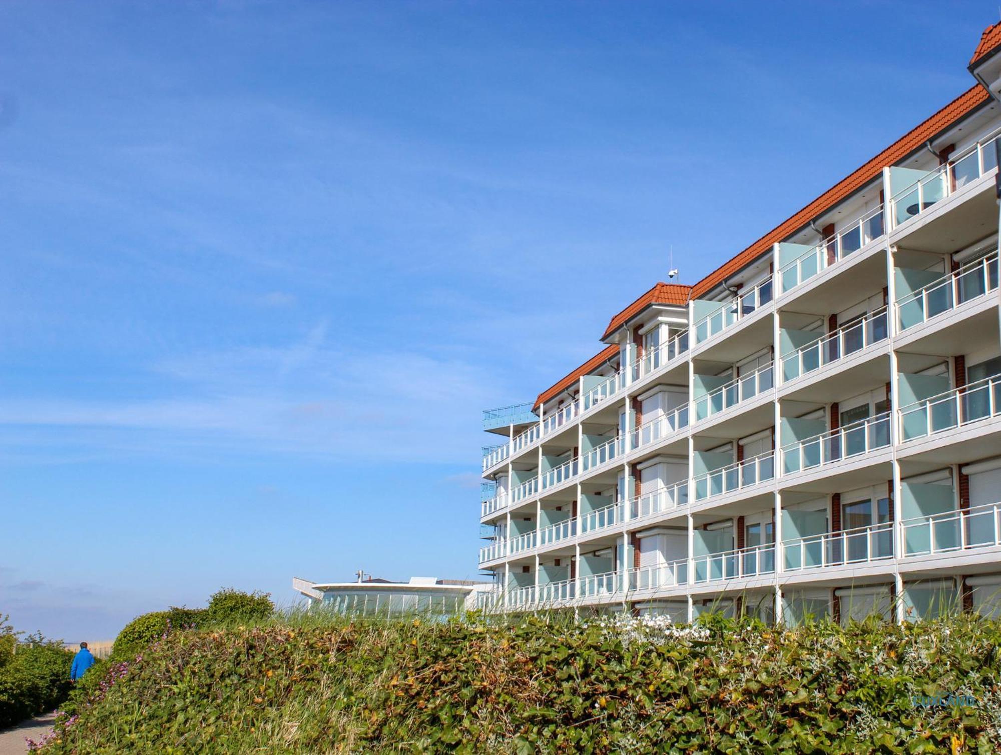 Haus Blue Ocean Wohnung 8 Cuxhaven Bagian luar foto