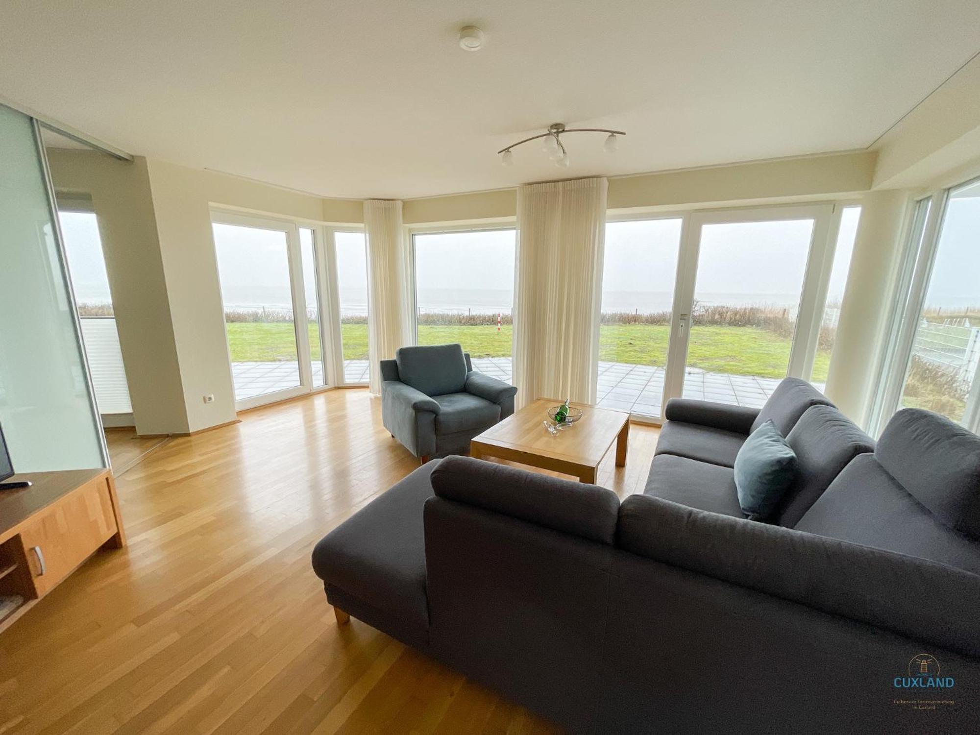 Haus Blue Ocean Wohnung 8 Cuxhaven Bagian luar foto