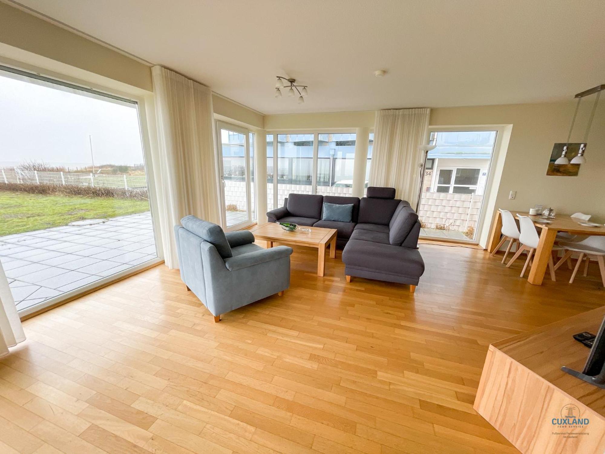 Haus Blue Ocean Wohnung 8 Cuxhaven Bagian luar foto