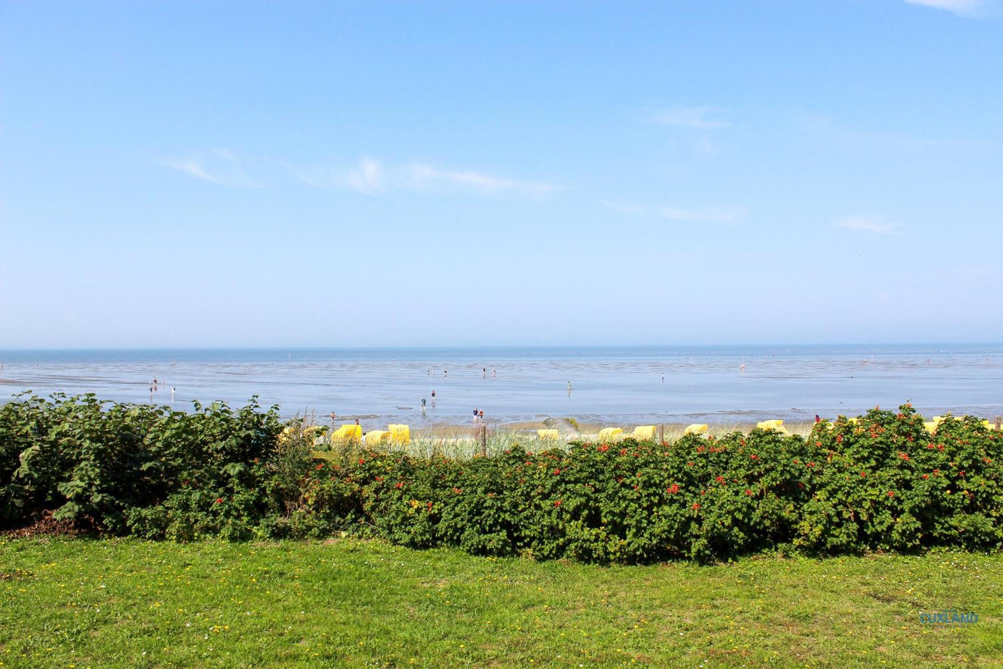 Haus Blue Ocean Wohnung 8 Cuxhaven Bagian luar foto